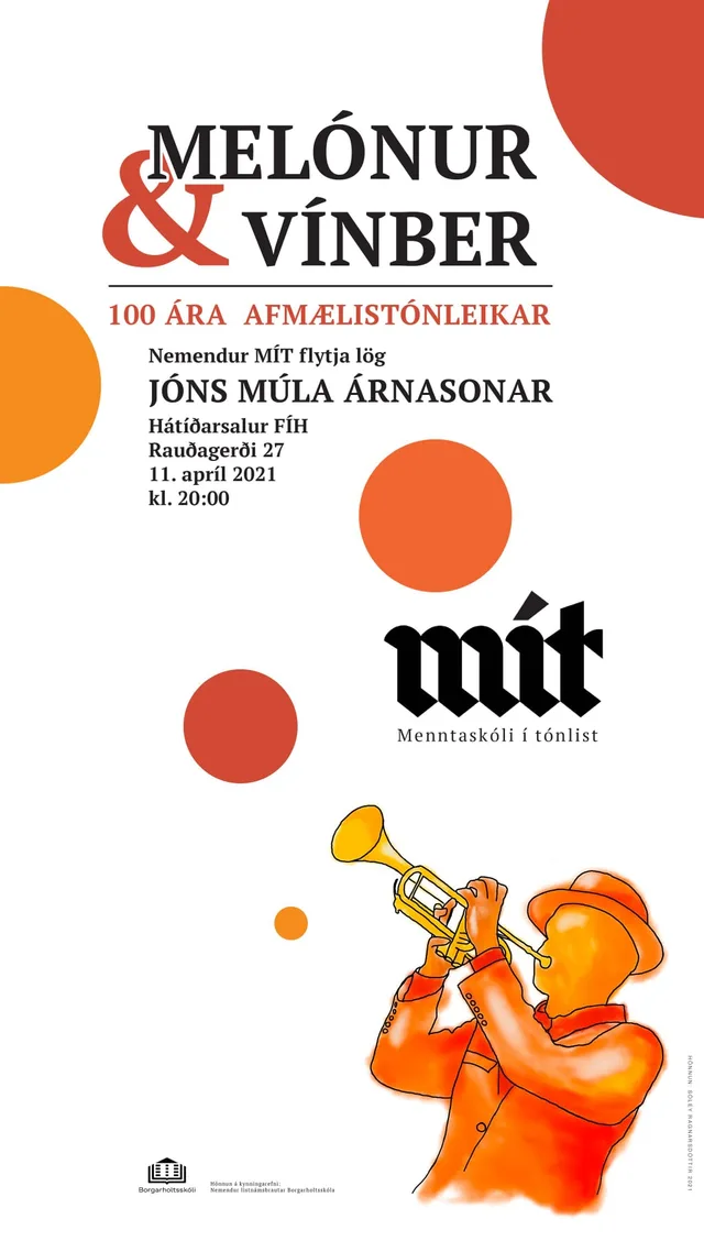 Melónur og vínber með Jóni Múla – 100 ára afmælistónleikar